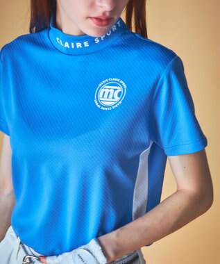 FILA GOLF／marie claire 【marie claire SPORT】半袖モックネックシャツ