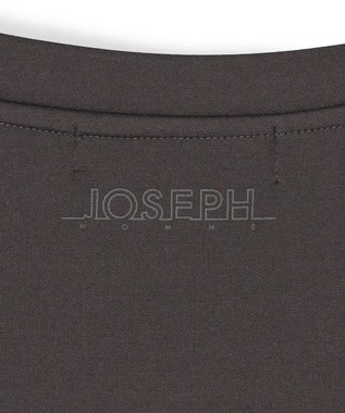 JOSEPH HOMME 新色追加【高機能素材】ハイゲージベアスムース　クルーネック長袖Ｔシャツ グレー系
