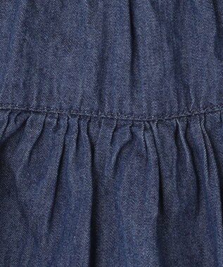 ANY KIDS 柄キュロット インディゴ