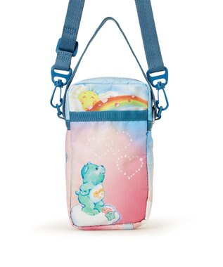 LeSportsac MINI PHONE CROSSBODY/ケアベアレインボー ケアベアレインボー