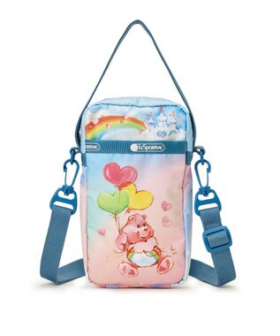 LeSportsac MINI PHONE CROSSBODY/ケアベアレインボー ケアベアレインボー
