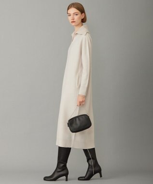 ICB L ミルドウール ニットワンピース トープ系