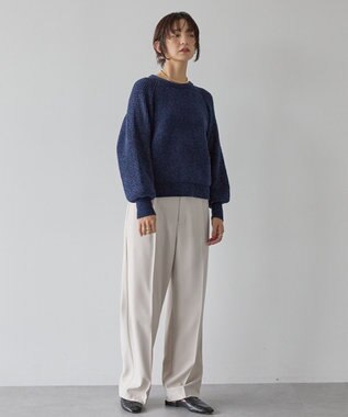 AMERICAN HOLIC モールパイピングプルオーバー Navy