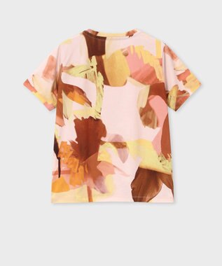 Paul Smith Floral Paint Studies 半袖Tシャツ ブラウン