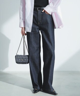 23区 【滝沢眞規子さん着用/VERY・Oggi掲載】23区DENIM ストレッチ ワイドパンツ