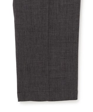 UNFILO MENS ウーリーノ 2タックスラックス グレーチェック