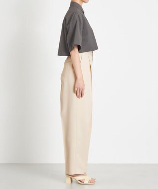 NAVE 【ReNAVE　撥水機能・UVカット・透湿・接触冷感・洗える】ナイロンタスランシャツ グレー系