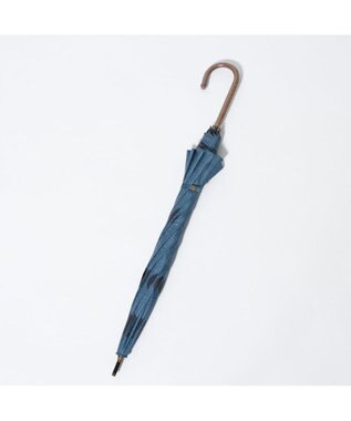 UNBILLION cache nez / デニム＆ドットバルーンショートパラソル ネイビー