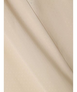 Green Parks とろみ衿フリルブラウス Gray Beige