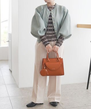 ACE BAGS & LUGGAGE Jewelna Rose ヴィクシー ハンドバッグ 16232 ジュエルナローズ オレンジブラウン