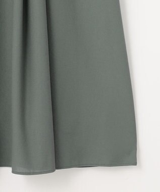 J.PRESS LADIES S 【洗える】シアージャージー フレアー スカート スレート系