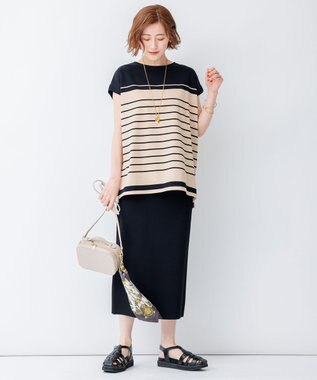 23区 【CLASSY.6月号掲載】マンテルワントップロングネックレス ゴールド系