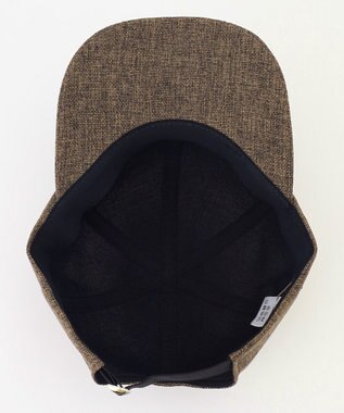 自由区 ジュートライク キャップ ブラウン