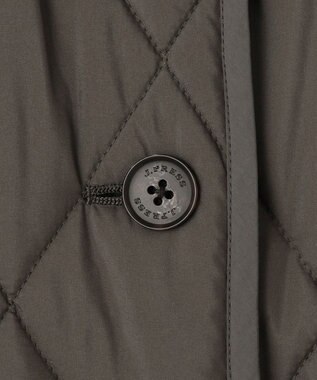 J.PRESS LADIES S 【抗菌防臭】コンパクトタフタプレミアム撥水 ショート アウター グレー系