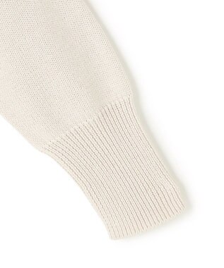 23区 【先行予約】コットンギマ スキッパー ニット ベージュ系