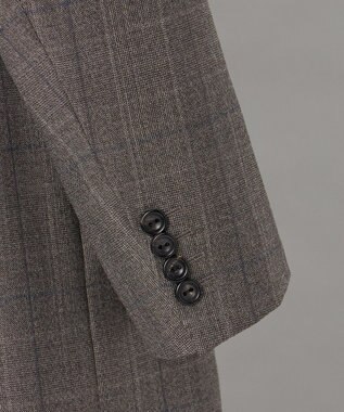 GOTAIRIKU 【ZEGNA/ゼニア】エレクタ スーツ(ブラウンチェック) ベージュ×チェック