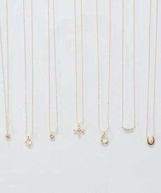 Phoebe 【金属アレルギー対応】ワンスパークネックレス/サージカルステンレス ゴールド ゴールド