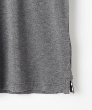 23区GOLF 【WOMEN】インナーにもおすすめなエニワイズモックネックシャツ ライトグレー系