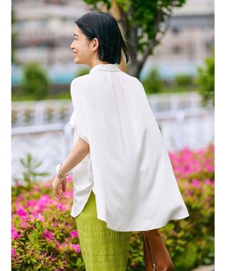 AMERICAN HOLIC サラックールフレンチスリーブシャツ Off White