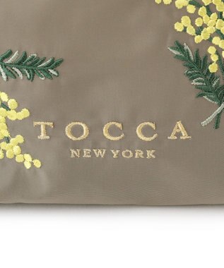 TOCCA 【一部カラー撥水】BOUQUET DE REVE POUCH ポーチ ベージュ系