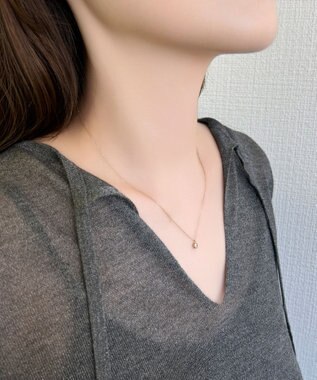 Phoebe 【金属アレルギー対応】ワンスパークネックレス/サージカルステンレス ゴールド ゴールド