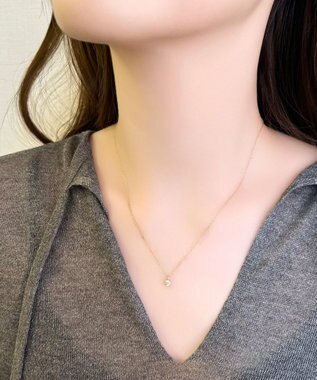 Phoebe 【金属アレルギー対応】ワンスパークネックレス/サージカルステンレス ゴールド ゴールド