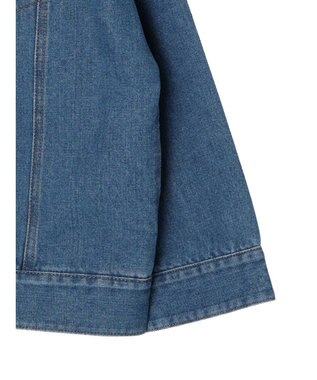 Green Parks ノーカラーデニムジャケット Light Indigo