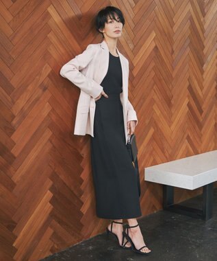 ICB 【人気のため新色追加・洗える】 LooseWeave ジャケット ピンクベージュ系