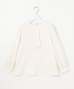 ANY SIS 【洗える】ボウタイ ブラウス アイボリー