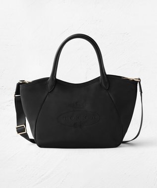 TOCCA TOUCH OF CRESTA NYLON TOTE ナイロントートバッグ【星風まどかさん着用】 ブラック系