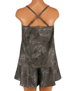 San-ai Resort（三愛水着楽園） タンキニ３点セット　9M・11L　【San-ai Resort（サンアイリゾート）】 チャコールグレー