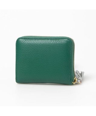 UNBILLION ペルケ perche / カラーコンビジャバラ・カードウォレット グリーン