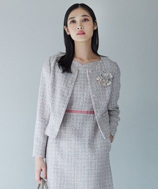 TOCCA ATELIER SENKA FLOWER CORSAGE コサージュ ピンク系5