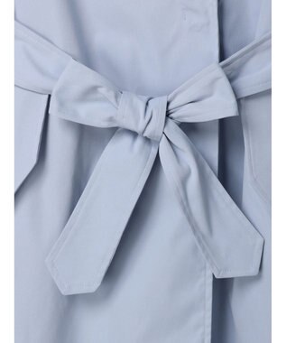 earth music&ecology 着流しロングトレンチ Sax