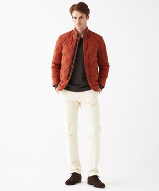 JOSEPH ABBOUD 【キングサイズ】2WAYストレッチコールピケ パンツ ホワイト系