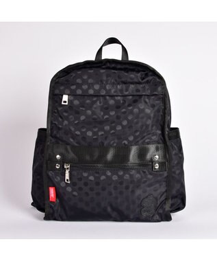 Y'SACCS 【PEANUTSコラボ】SNOOPY（スヌーピー） Polka Dots デイパック ブラック