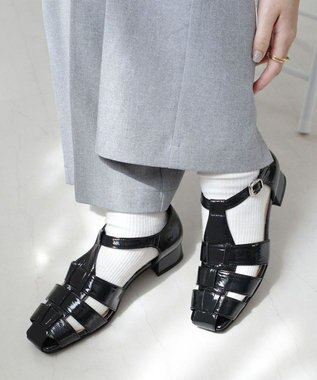 Pointer 日本製 グルカサンダル ブラック(シワエナ)