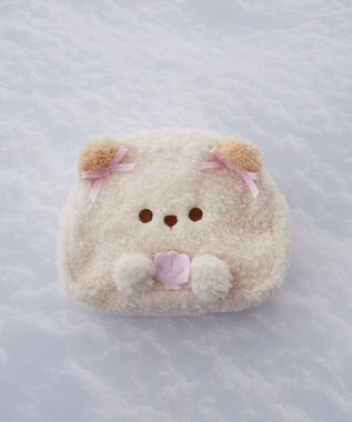 Maison de FLEUR ラッコフェイスポーチ