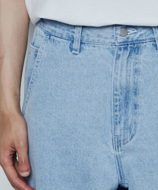 WEGO ルーズペインターパンツ デニム淡色