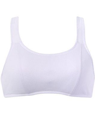 Wing ジュニア スポーツブラ 通気性がよい 【STEP2～3 まるみをおびてきた胸に】 小学生 中学生 高校生 ハーフトップ ノンワイヤーブラ RB6633 ウイング／ワコール