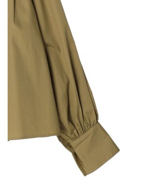 Green Parks タックブラウス Beige