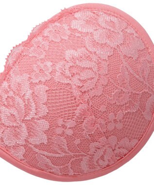 BRADELIS New York 【NuBra / ボリュームアップ】パテッドヌーブラ フルブルーム デザインヌーブラ サーモンピンク