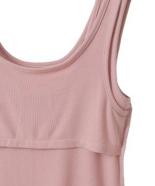 Green Parks ・Ｐｅｔｉｔ　Ｆｌｅｕｒ　レイヤードタンク Pink