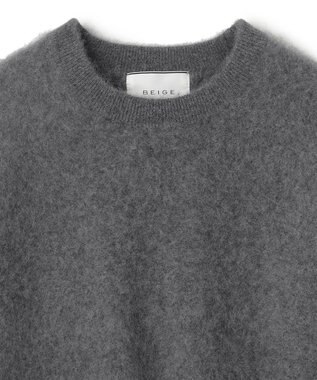 BEIGE， BRANCHI / カシミヤクルーネックニット C Gray