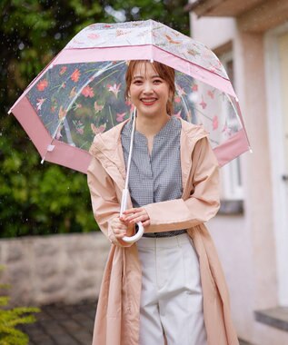 ANY SIS 【plantica×Wpc.】フラワー アンブレラ 長傘 ピンク