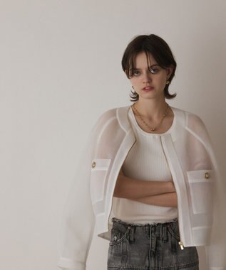 GRACE CONTINENTAL シアーダンボールブルゾン