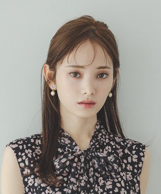 TOCCA BIJOUX PEARL EARRINGS イヤリング [新色]コーラル系