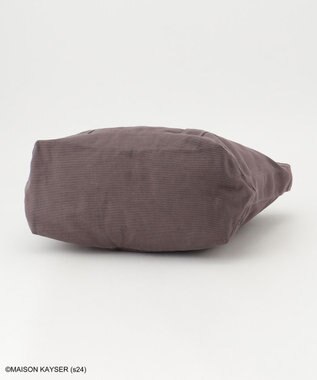 ANY 【MAISON KAYSERコラボ】刺繍ロゴトートバッグ チャコール