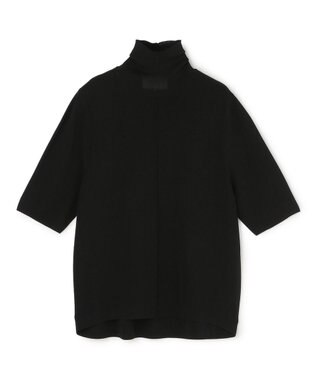 BEIGE， LAURA / ドライタッチ ストレッチショートスリーブニット Black