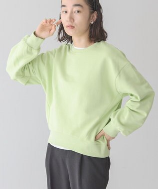 AMERICAN HOLIC タックスリーブスウェット Lime Green